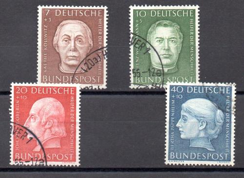 Alemania Nº Yvert 76/79 <br />
Nº MIchel 200/03 (o)